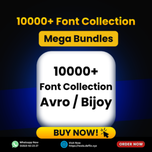 10000+ Premium Font Collection Pack
