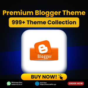 999+ Premium Blogger Themes Bundle